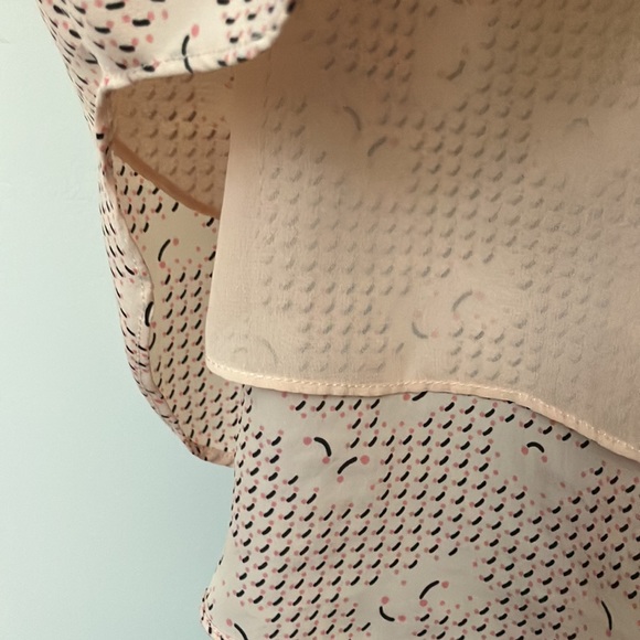 BCBG Mini-dress with cinched elastic belt waist, size S - Picture 7 of 7